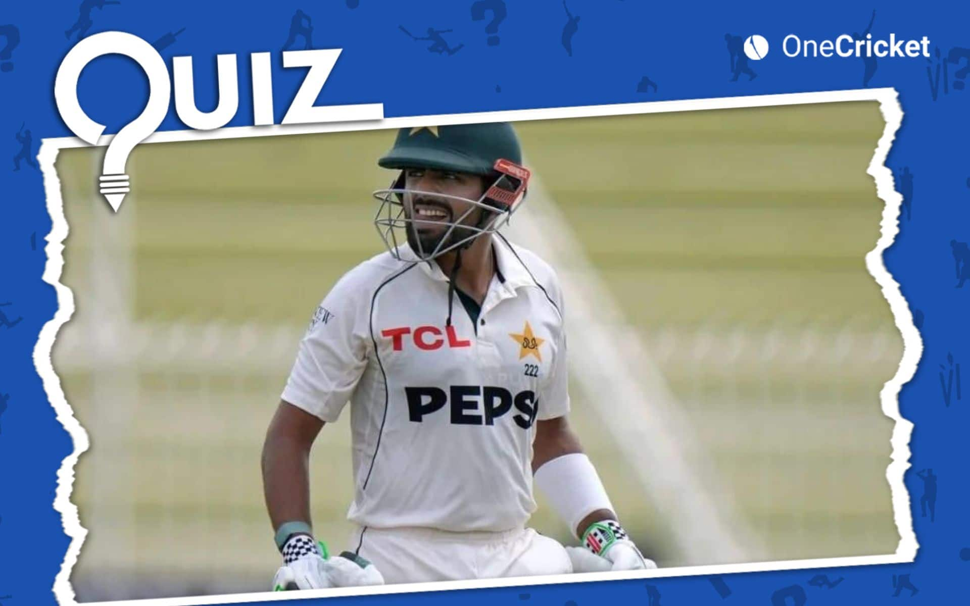 Cricket Quiz: Babar Azam's Test Records For Pakistan